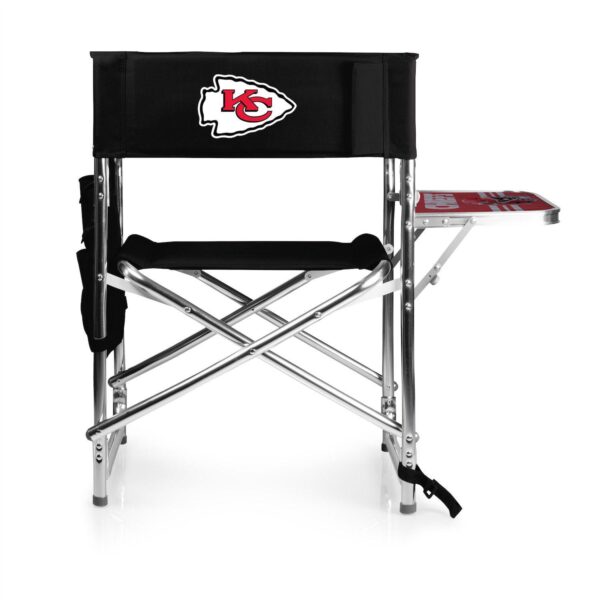 NFL Kansas City Chiefs Sports Chair with Side Table