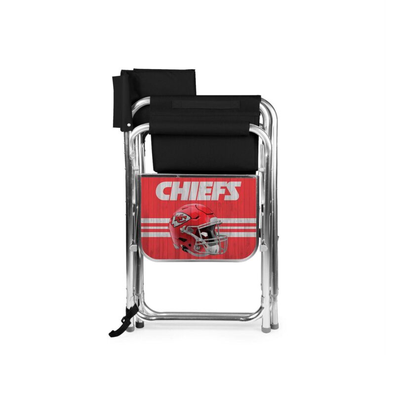 NFL Kansas City Chiefs Sports Chair with Side Table - Image 5