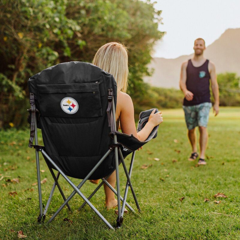 NFL Pittsburgh Steelers Reclining Camping Chair - Image 3