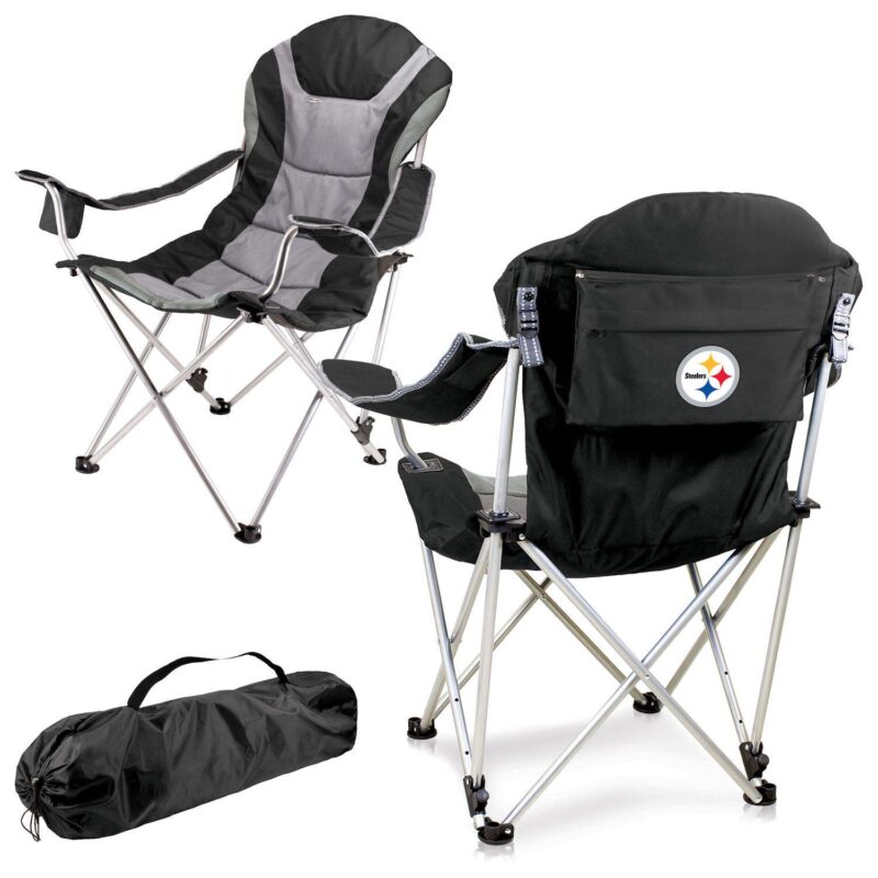 NFL Pittsburgh Steelers Reclining Camping Chair - Image 2