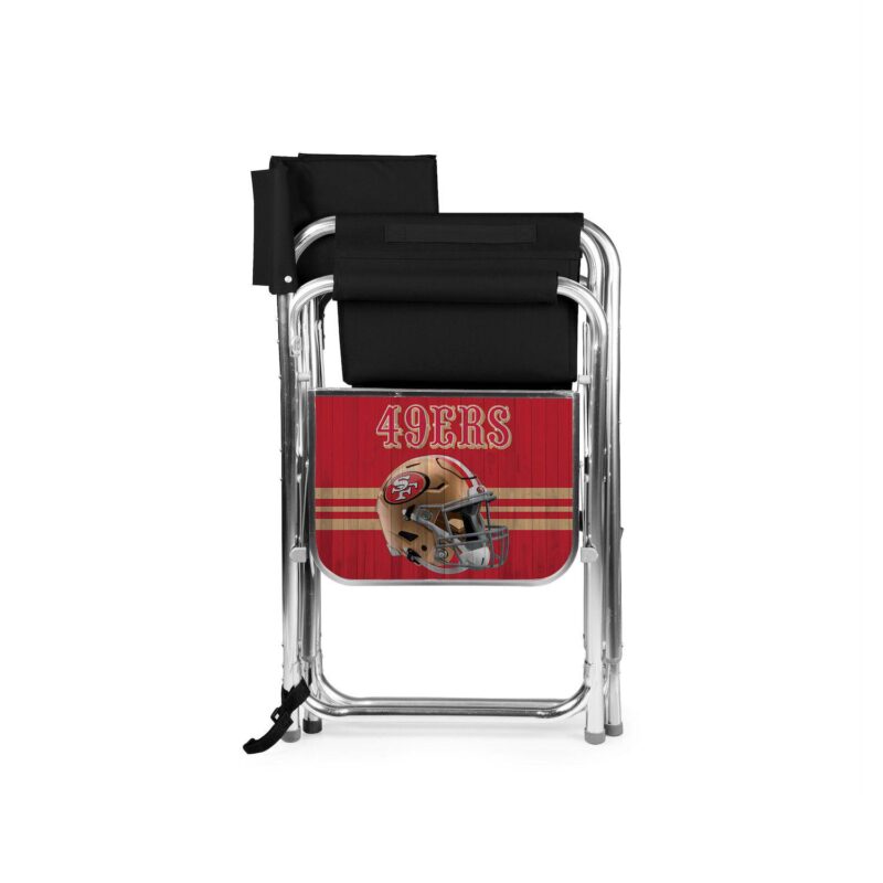 NFL San Francisco 49ers Sports Chair with Side Table - Image 5