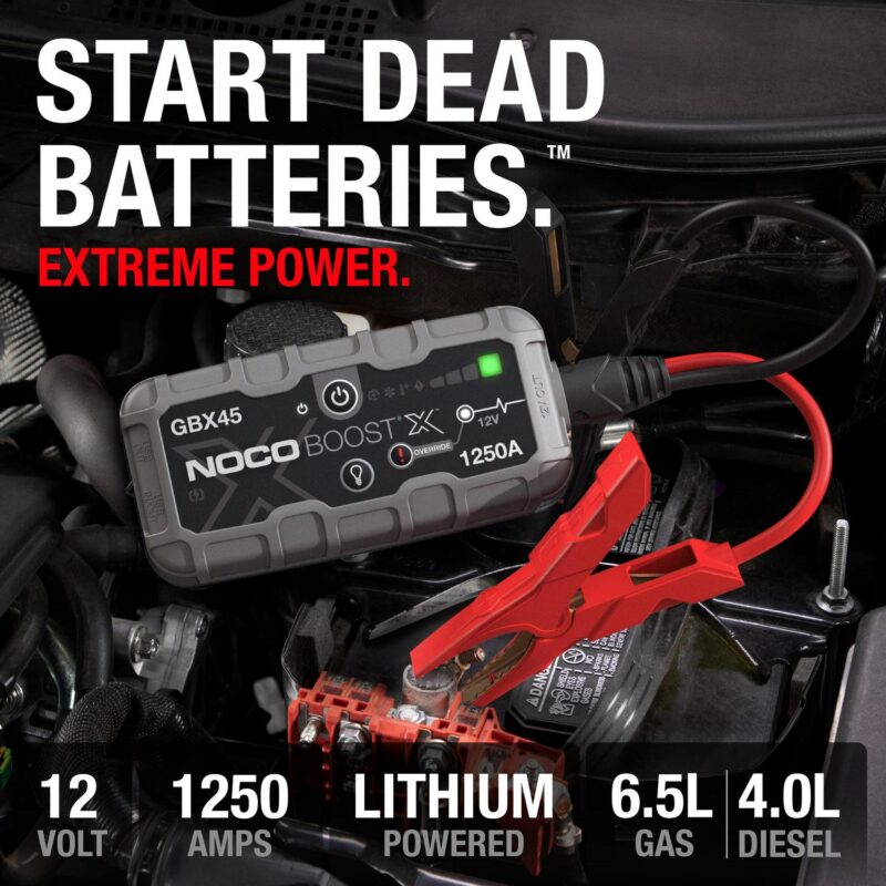 NOCO Boost X GBX45 1250A 12V UltraSafe Portable Lithium Jump Starter - Image 5