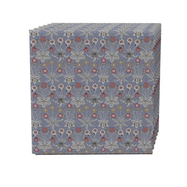 Napkin Set of 4, 100% Cotton, 20x20 , Floral 50