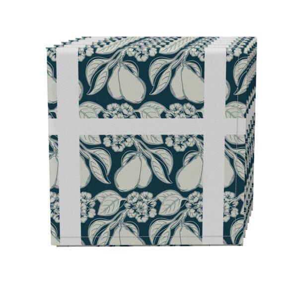 Napkin Set of 4, 100% Cotton, 20x20 , Floral 98