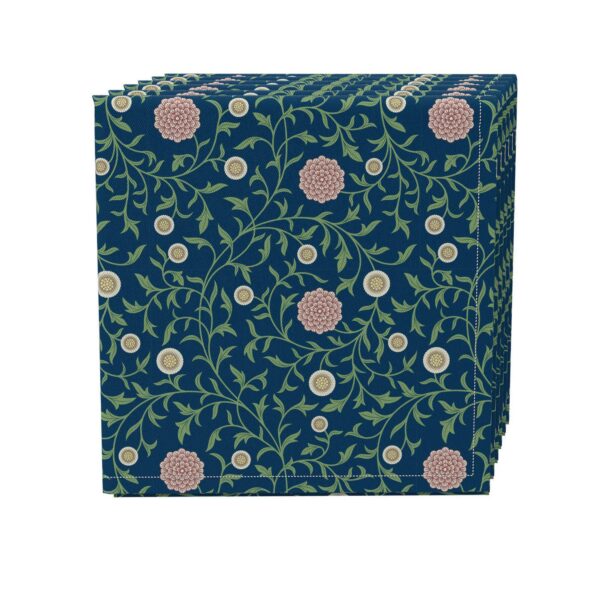 Napkin Set of 4, 100% Cotton, 20x20 , Floral 71