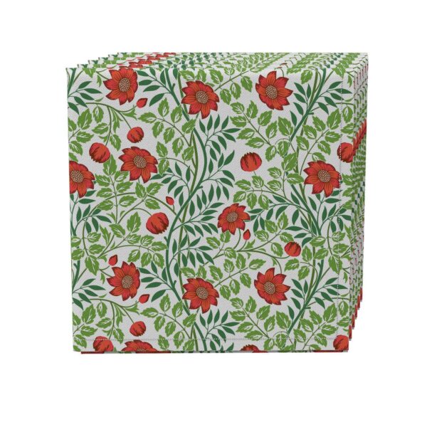 Napkin Set of 4, 100% Cotton, 20x20 , Floral 72