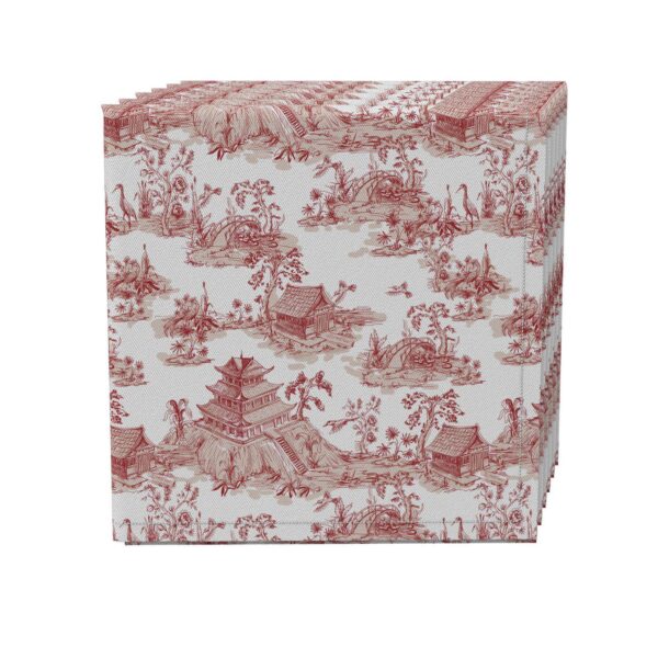 Napkin Set of 4, 100% Cotton, 20x20 , Floral 185