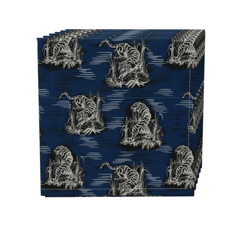 Napkin Set of 4, 100% Cotton, 20x20 , Floral 178