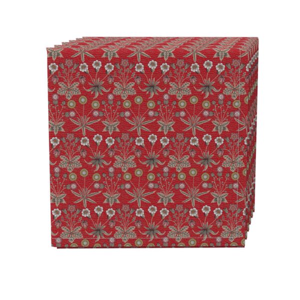 Napkin Set of 4, 100% Cotton, 20x20 , Floral 56