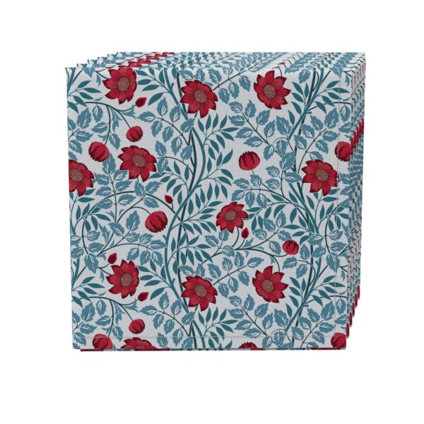 Napkin Set of 4, 100% Cotton, 20x20 , Floral 69