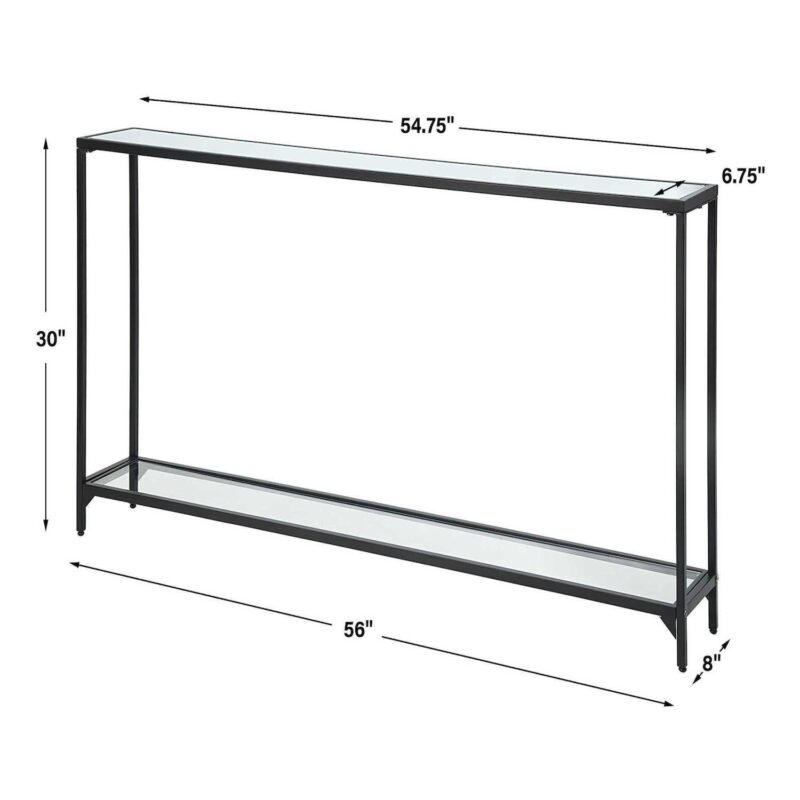 Narrow Iron Console Table - Image 6