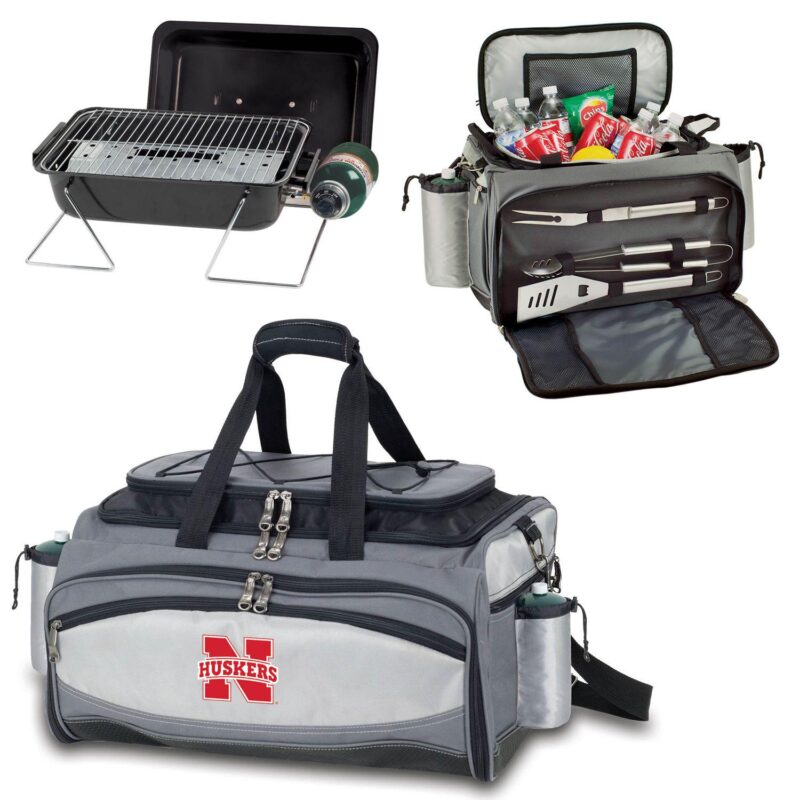 Nebraska Cornhuskers 6-pc. Propane Grill and Cooler Set - Image 3