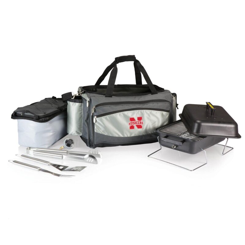 Nebraska Cornhuskers 6-pc. Propane Grill and Cooler Set - Image 2
