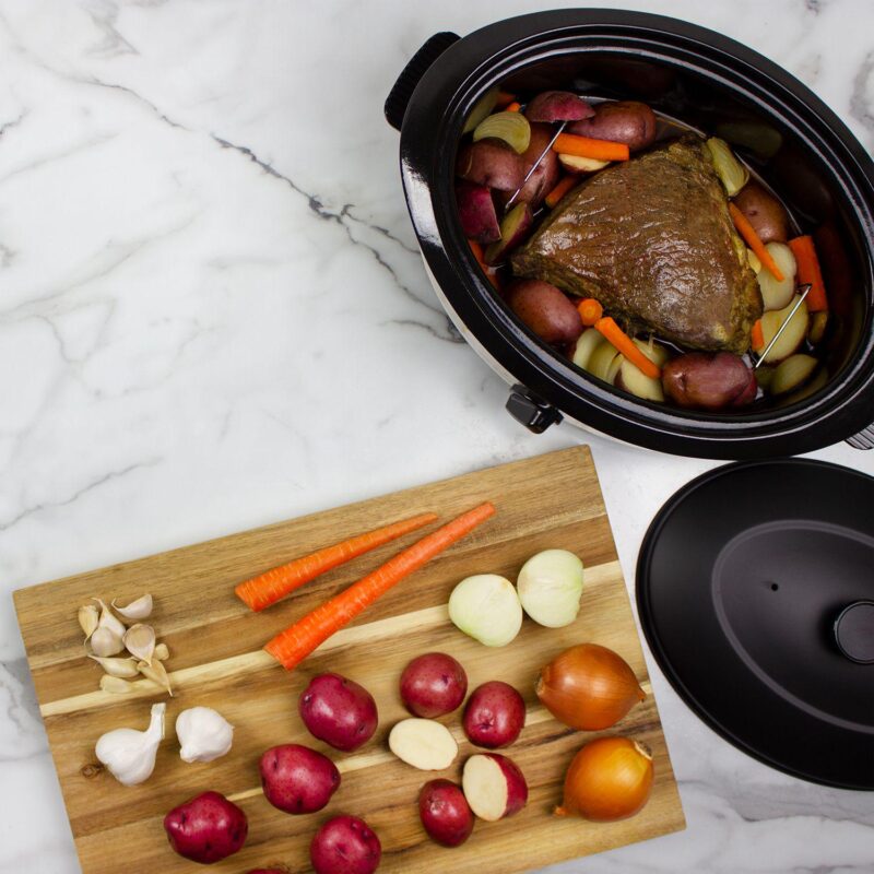 Nesco 6-qt. Stainless Steel Roaster - Image 2