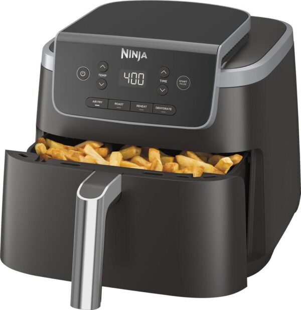 Ninja0 - Air Fryer Pro 4-in-1 with 5 QT Capacity - Gray