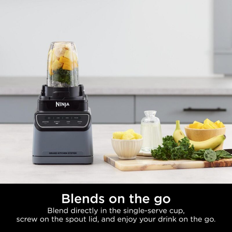 NinjaA Grand Kitchen System 1200, Blender, 4 Preset Auto-iQA Programs, KS500 - Image 5