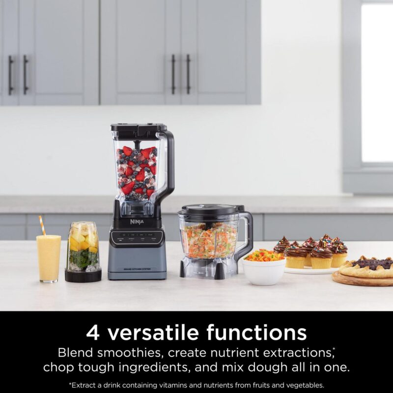 NinjaA Grand Kitchen System 1200, Blender, 4 Preset Auto-iQA Programs, KS500 - Image 2