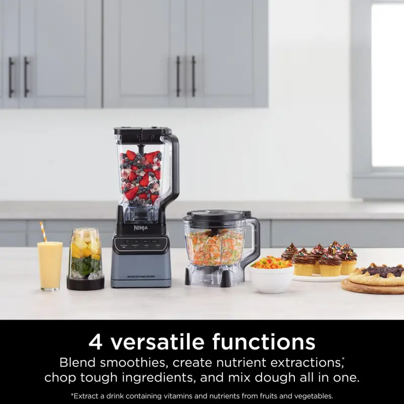 NinjaA Grand Kitchen System 1200, Blender, 4 Preset Auto-iQA Programs, KS500 - Image 2
