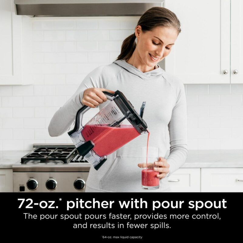 NinjaA Professional Plus Blender with Auto-iQA and 72-oz.* Total Crushing Pitcher and Lid, BN700 - Image 5