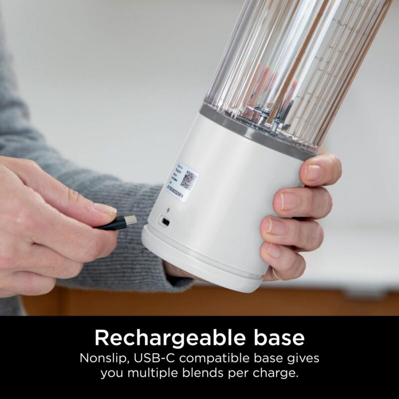Ninja Blast 16 oz. Personal Portable Blender with Leak Proof Lid and Easy Sip Spout, Perfect for Smoothies, White, BC100WH - Image 10