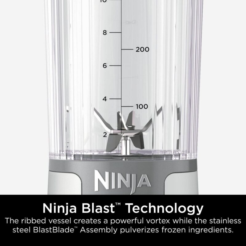 Ninja Blast 16 oz. Personal Portable Blender with Leak Proof Lid and Easy Sip Spout, Perfect for Smoothies, White, BC100WH - Image 7