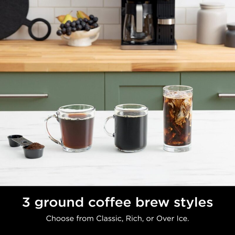 Ninja CFN601 Espresso and Coffee Barista System, Single-Serve Coffee and Nespresso Capsule Compatible - Image 8