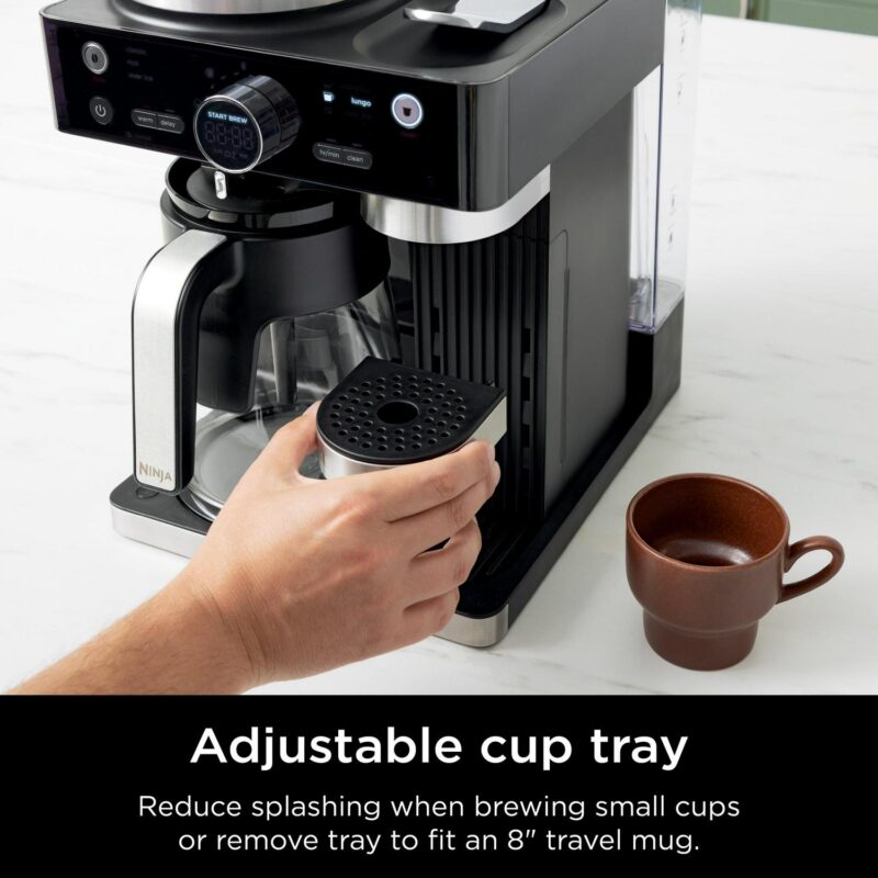 Ninja CFN601 Espresso and Coffee Barista System, Single-Serve Coffee and Nespresso Capsule Compatible - Image 3