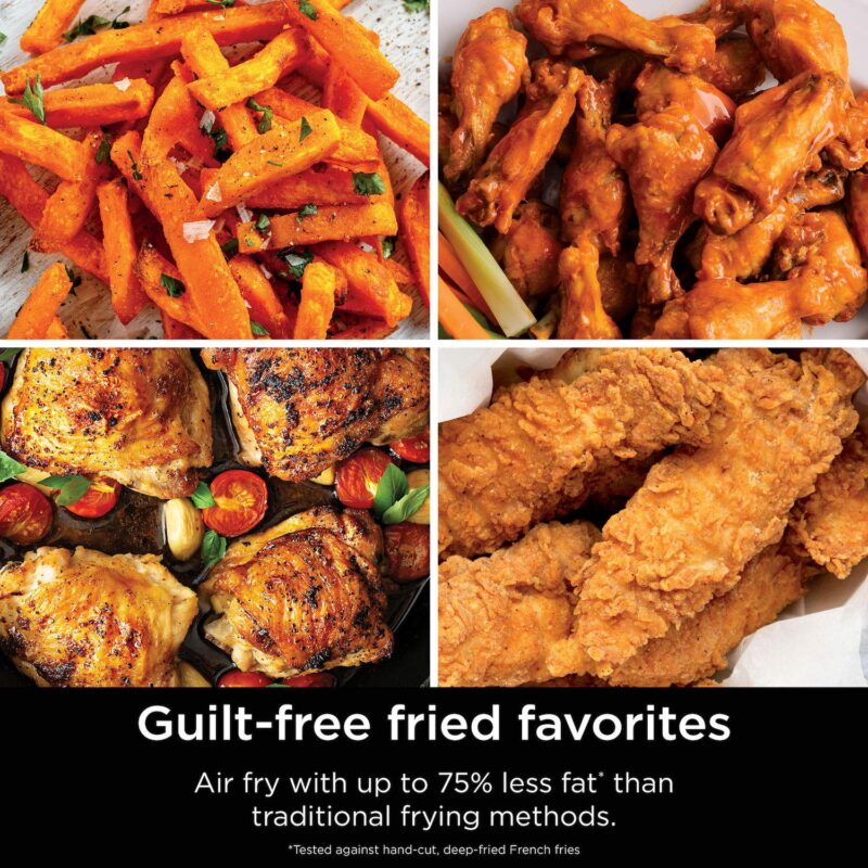 Ninja DoubleStack XL 10-qt. 6-in-1 Two-Basket Air Fryer SL401 - Image 5