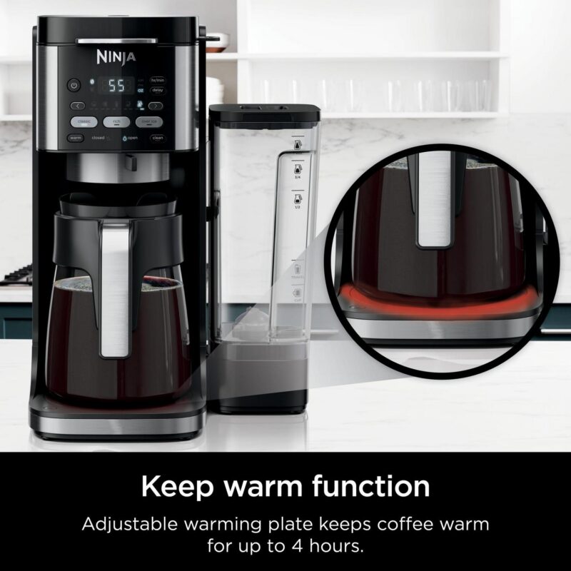 Ninja DualBrew Hot and Iced Coffee Maker, Single-Serve, compatible with K-Cups and 12-Cup Drip Coffee Maker, CFP101 - Image 5