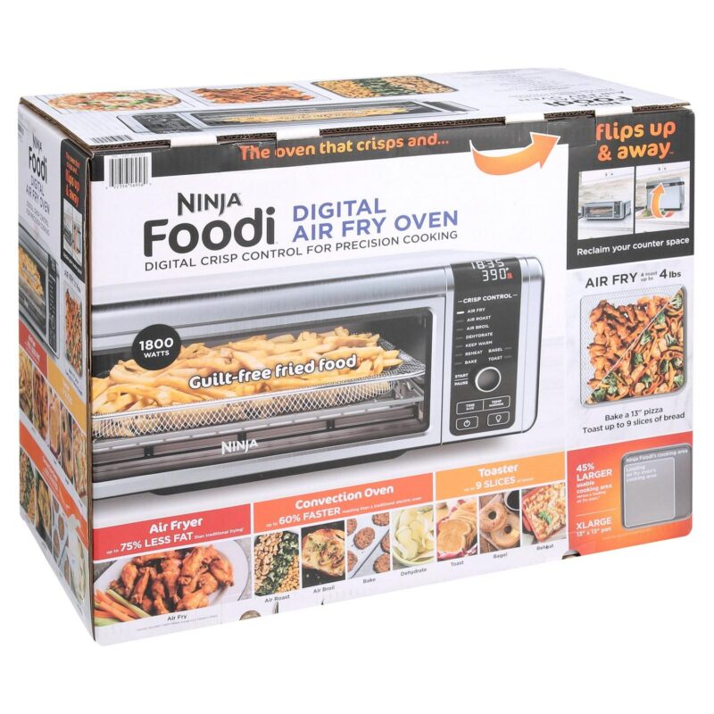 Ninja FT102A Foodi 9-in-1 Digital Air Fry Oven with Convection Oven, Toaster, Air Fryer - Image 10