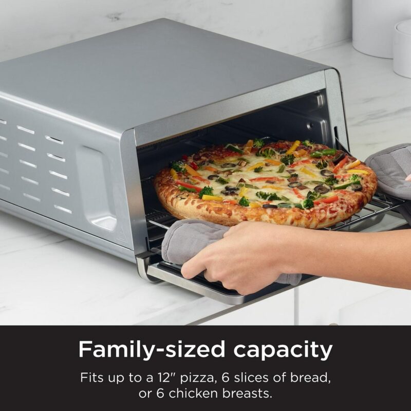 Ninja Flip Toaster Oven and Air Fryer, 8-in-1 Functionality, Flip Up and Away Capability for Storage Space, SP151 - Image 6