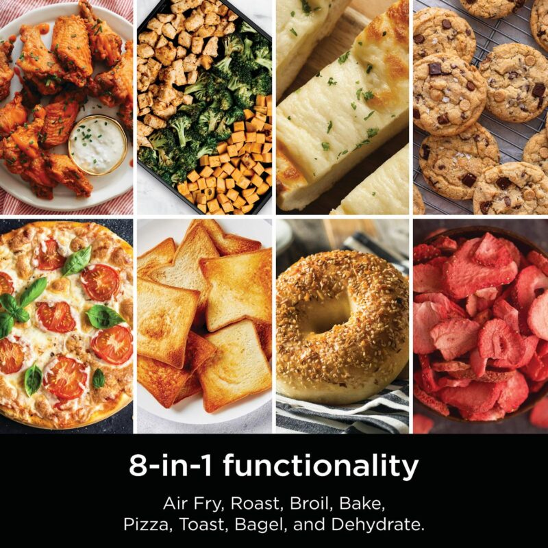 Ninja Flip Toaster Oven and Air Fryer, 8-in-1 Functionality, Flip Up and Away Capability for Storage Space, SP151 - Image 5