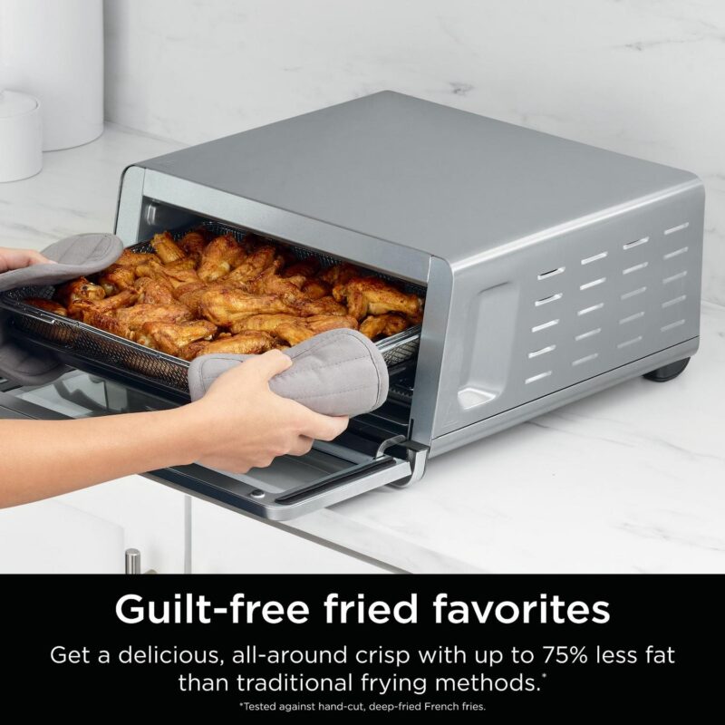 Ninja Flip Toaster Oven and Air Fryer, 8-in-1 Functionality, Flip Up and Away Capability for Storage Space, SP151 - Image 8