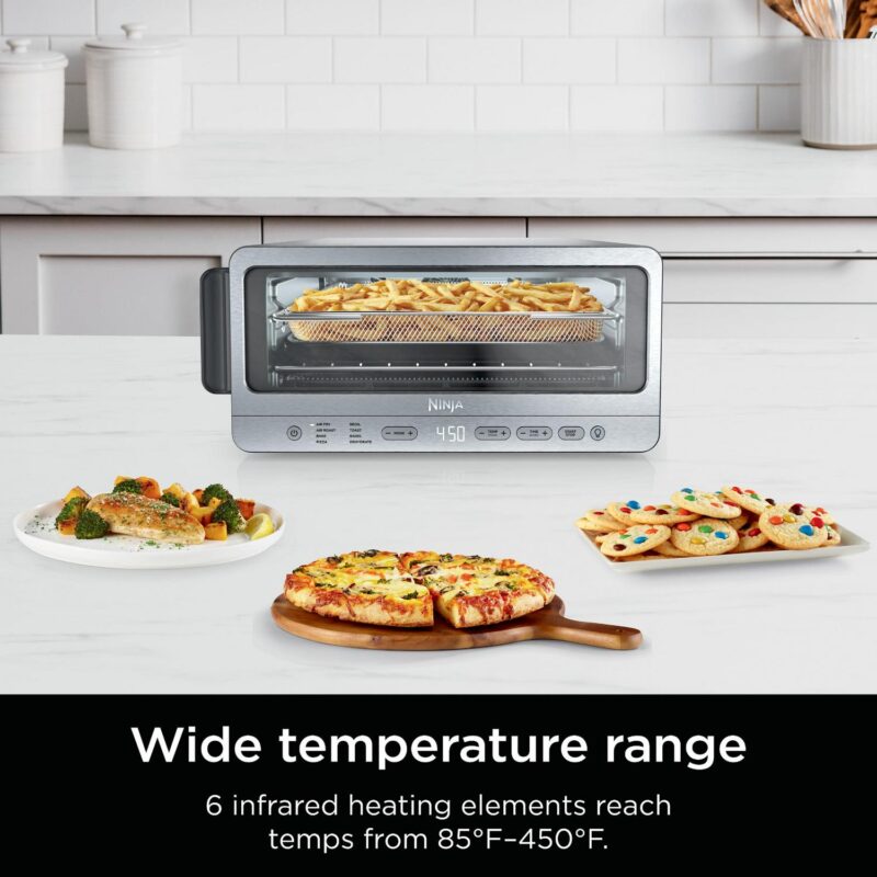 Ninja Flip Toaster Oven and Air Fryer, 8-in-1 Functionality, Flip Up and Away Capability for Storage Space, SP151 - Image 9