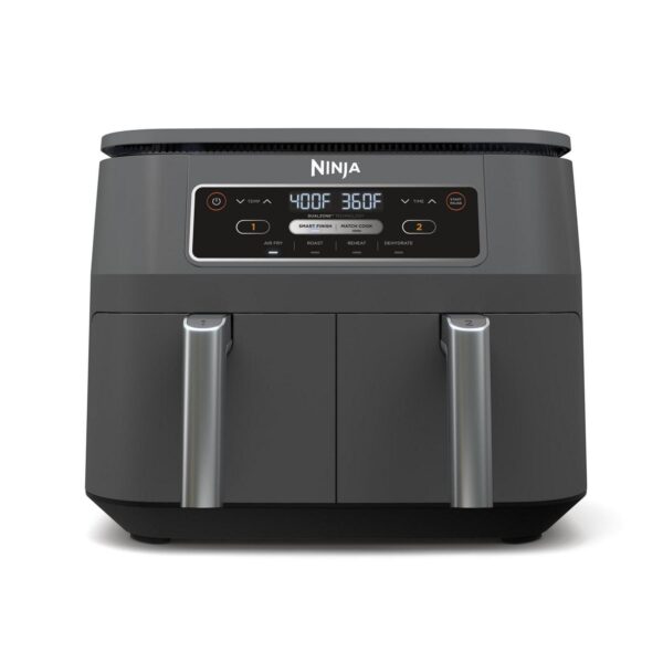 Ninja Foodi 4 in 1, 8 Qt. 2 Basket Air Fryer with DualZone Technology, Air Fry, Roast and More