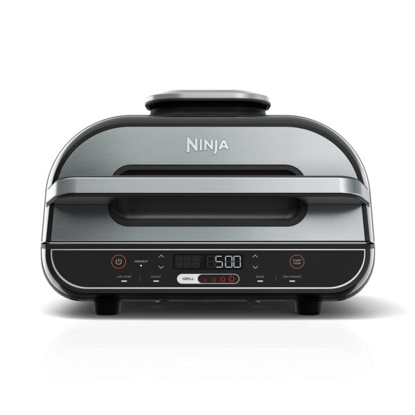 Ninja Foodi 5 In 1 Grill and Air Fryer with Surround Searing and Smoke Control