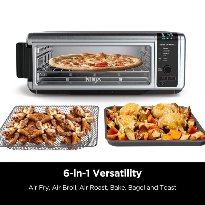 Ninja Foodi 6-in-1 Digital Air Fry, Large Toaster Oven, Flip-Away, SP080 - Image 3