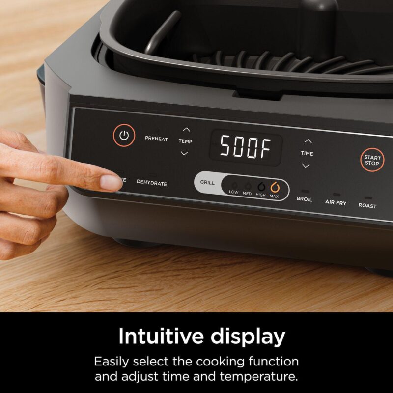 Ninja Foodi 6-in-1 Indoor Grill and Air Fryer Plus Broil, Bake, Roast and Dehydrate - Image 8