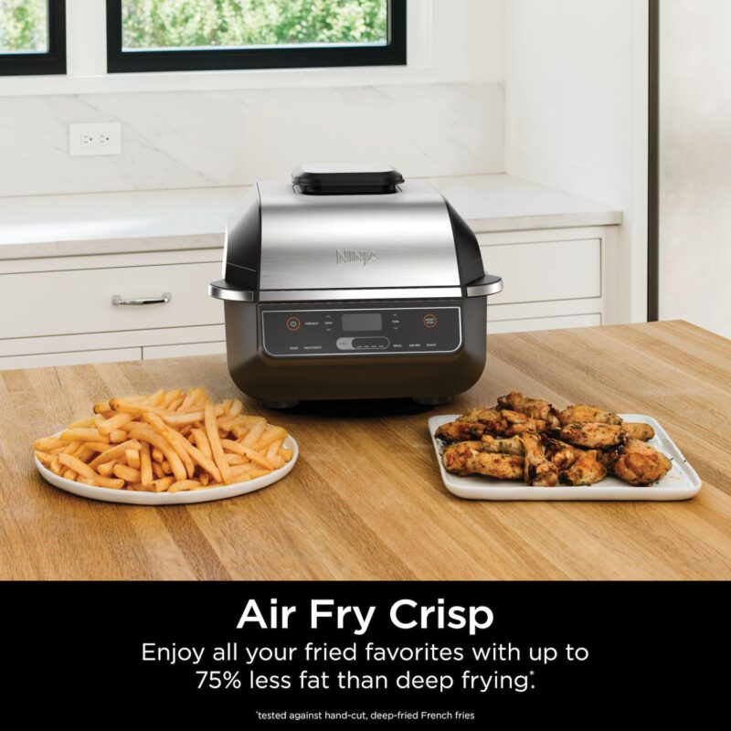 Ninja Foodi 6-in-1 Indoor Grill and Air Fryer Plus Broil, Bake, Roast and Dehydrate - Image 5