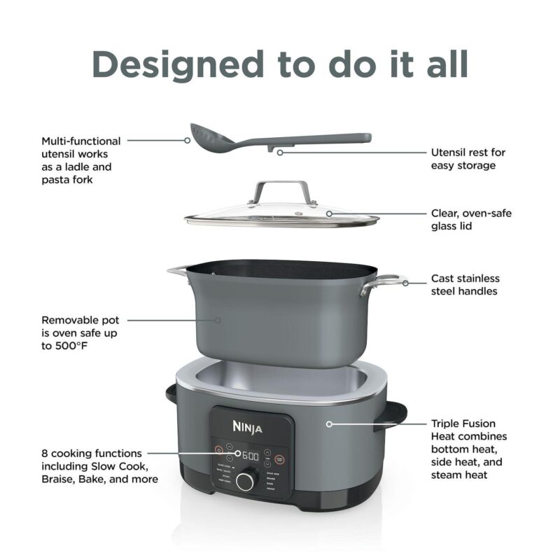 Ninja Foodi 8.5-qt. PossibleCooker PRO Multi-Cooker - Image 13