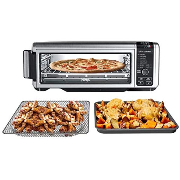 Ninja Foodi 9-in-1 Digital Air Fry Oven Air Fry, Air Roast, Air Broil, Bake, Bagel, Toast, Dehydrate, Keep Warm, and Reheat - Stainless Steel