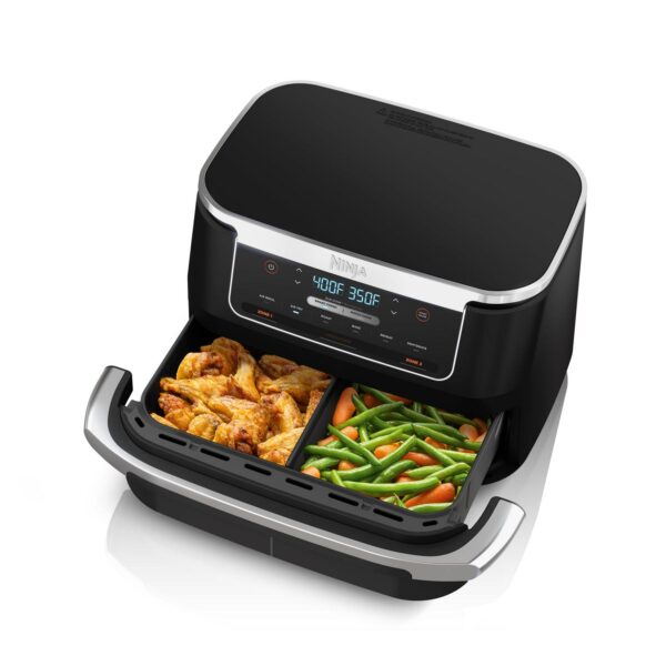 Ninja Foodi DualZone FlexBasket Air Fryer with 7-qt MegaZone