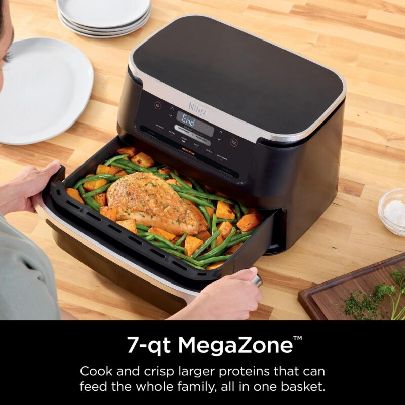 Ninja Foodi DualZone FlexBasket Air Fryer with 7-qt MegaZone - Image 3