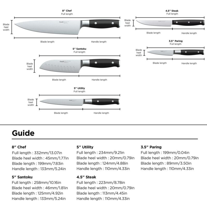 Ninja Foodi NeverDull Premium 12-Piece Knife System with Built-in Sharpener, K32012 - Image 4