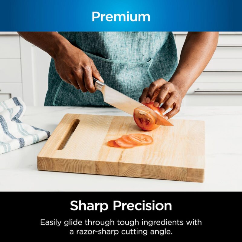 Ninja Foodi NeverDull Premium 13-pc. Wood Series Knife System with Built-in Sharpener - Image 3