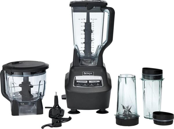 Ninja Mega Kitchen System Blender, Processor, Nutri Ninja Cups BL770