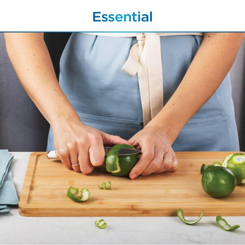 Ninja NeverDull Essential 10-Piece Knife Set with Built-in Sharpener, K12010WH - Image 7