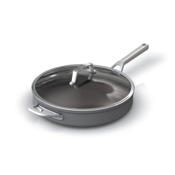 Ninja NeverStick Premium Hard-Anodized 4-Quart Saut Pan with Glass Lid