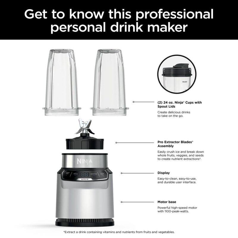 Ninja Nutri-Blender Pro with Auto-iQ - Image 10