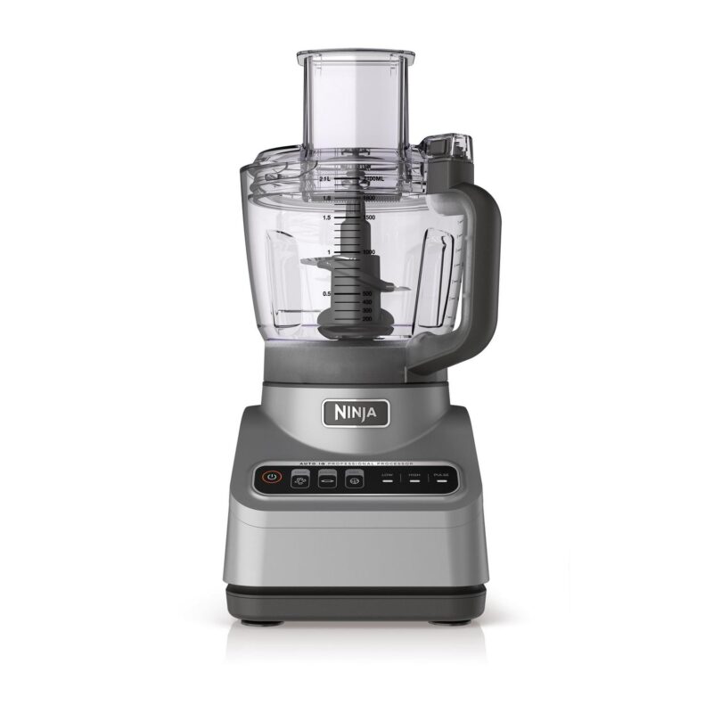 Ninja Professional Food Processor, 850 Watts, 9-Cup Capacity, Auto-iQ Preset Programs, Silver - Image 2
